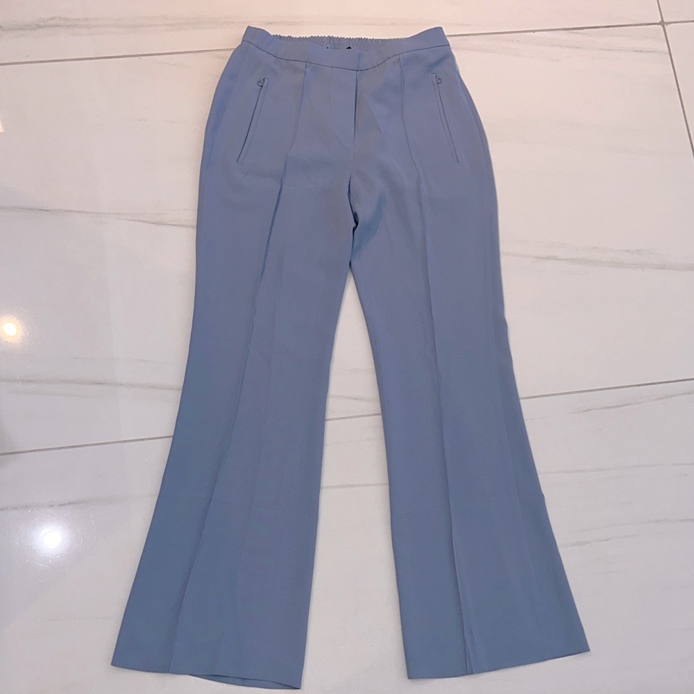 Theory Light Blue Flare Pants 00